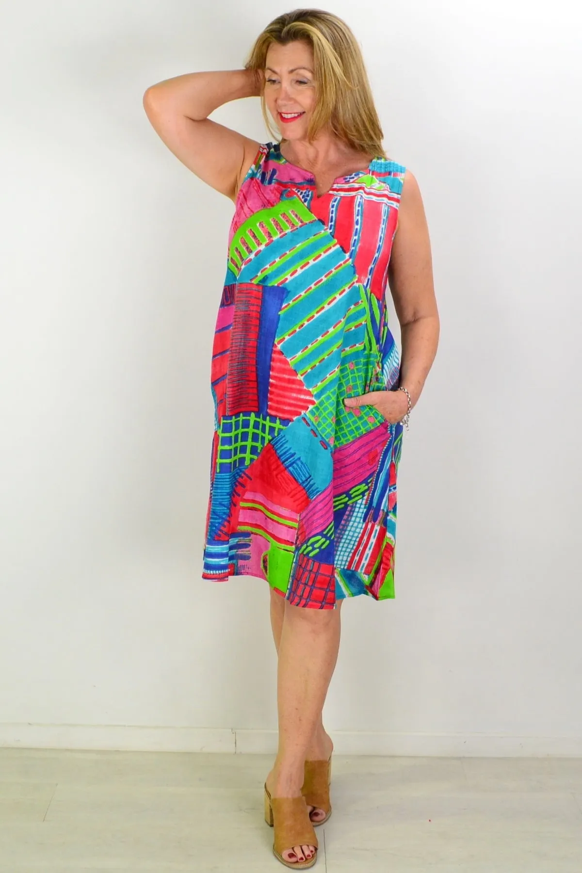 Amalfi Shift Tunic Dress