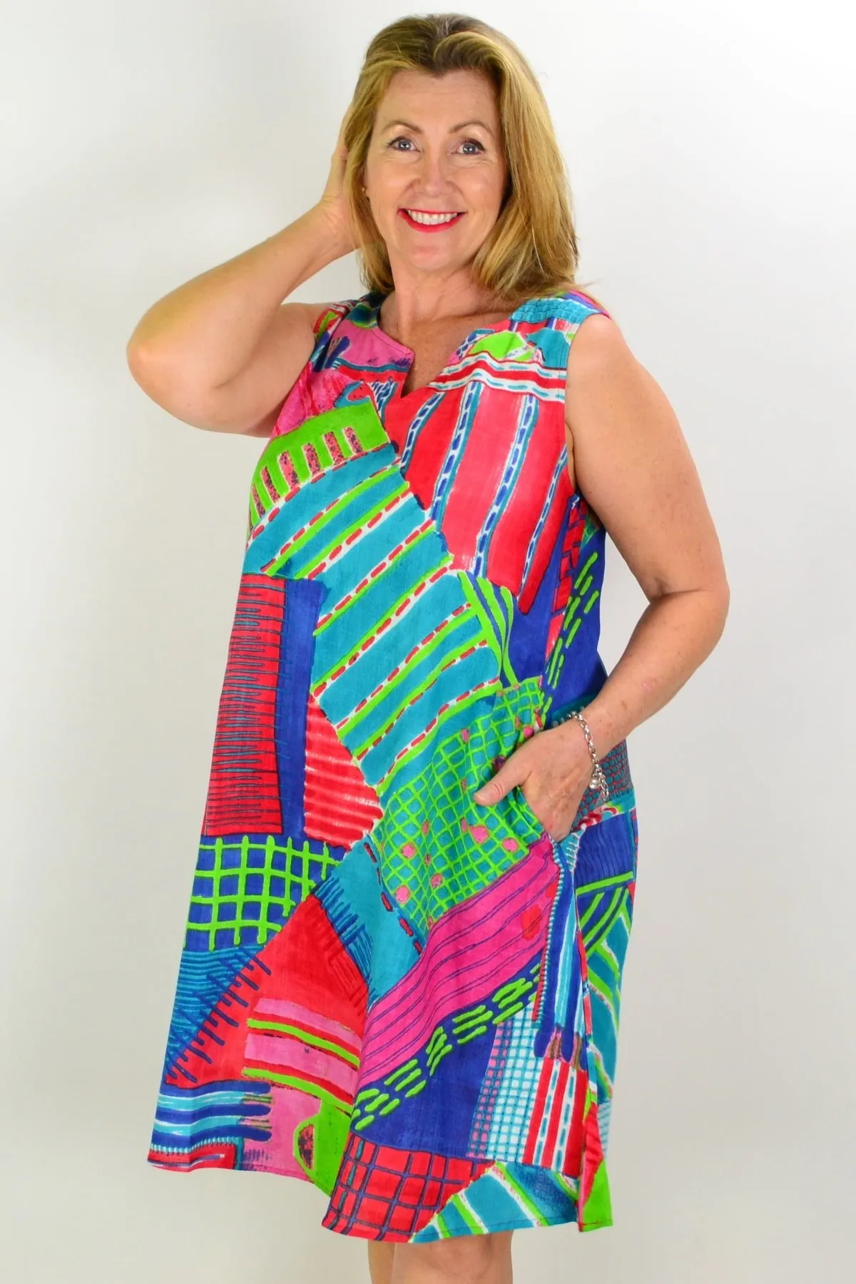 Amalfi Shift Tunic Dress