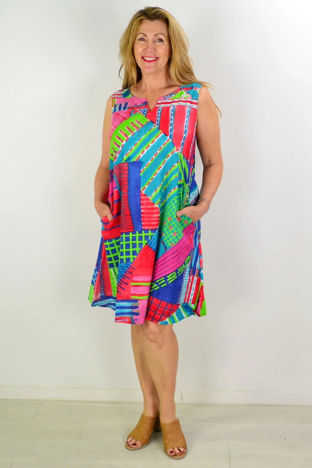 Amalfi Shift Tunic Dress