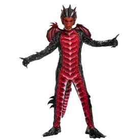 Black and Dragon Costume - Child