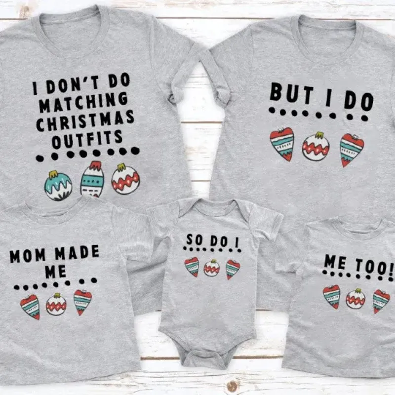 Christmas Family Matching Shirt Set