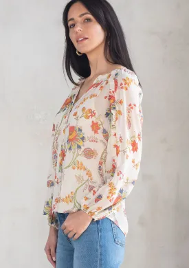 Coriander Chiffon Blouse