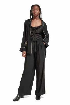 ELENI HIGH RISE WIDE LEG EVENING BLACK