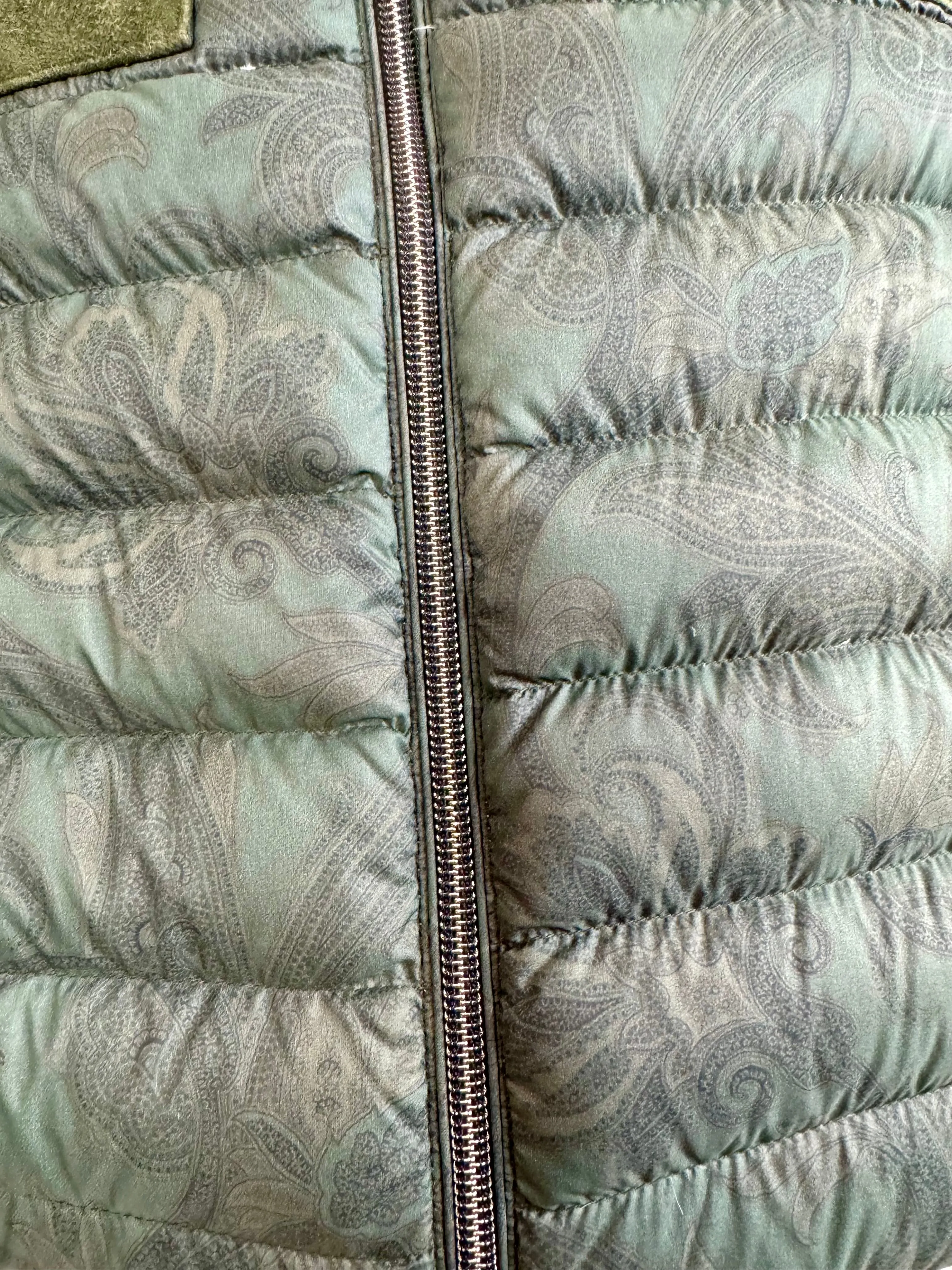 Etro, Paisley quilted puffer jacket