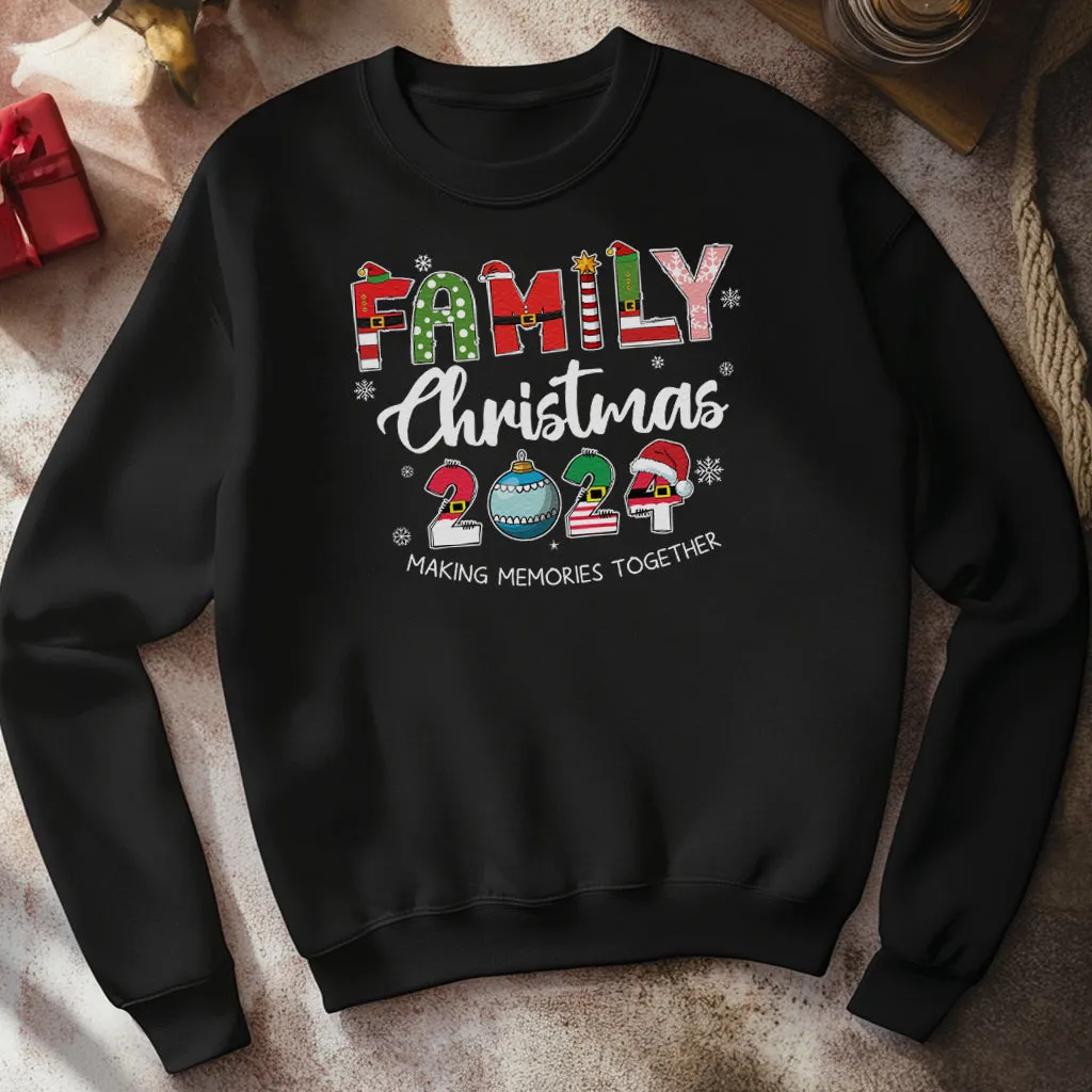 Family Christmas, Making Memories Together - Family Christmas Matching - All Styles - Adult, Kids & Baby - (Sold Separately)