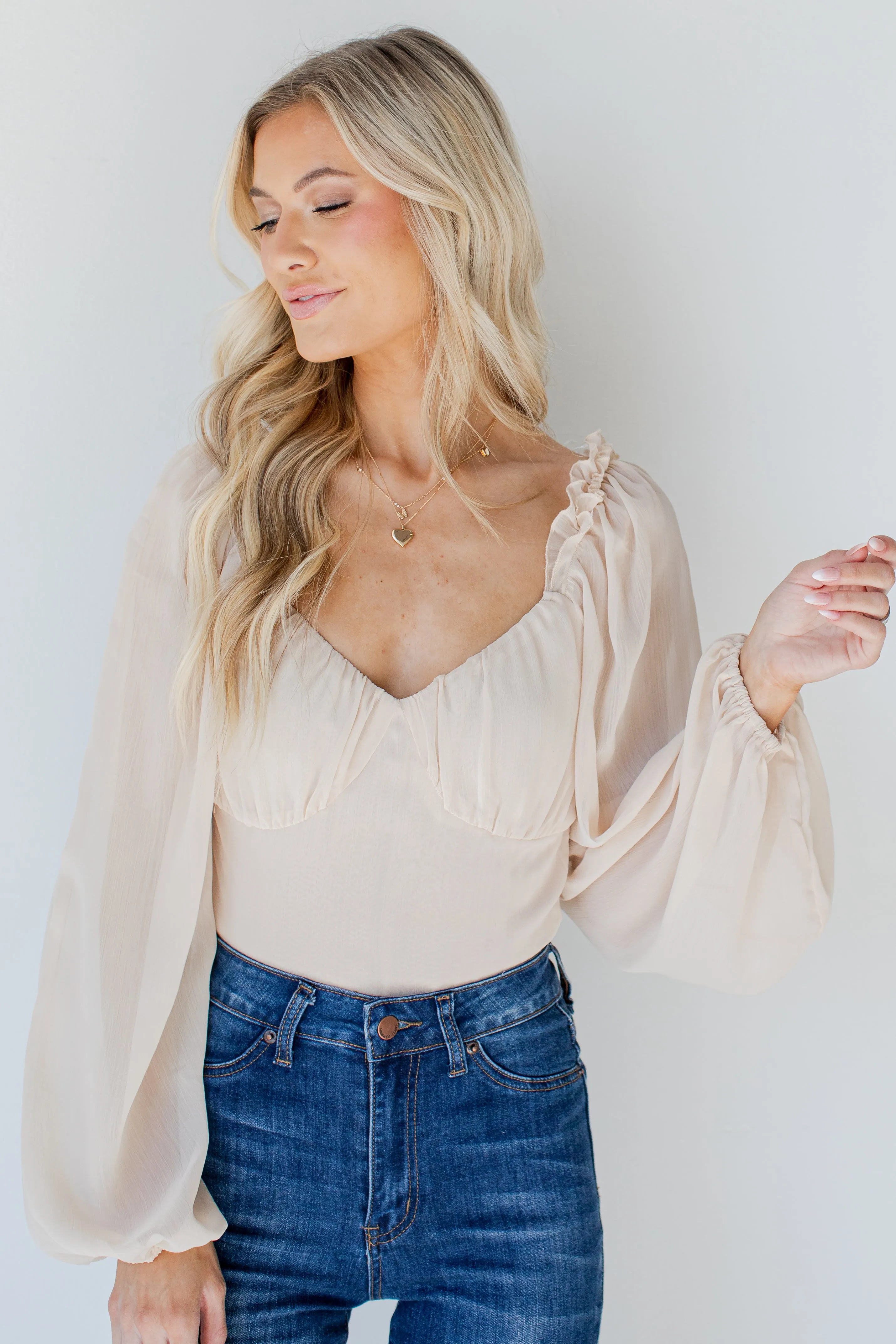 Forever Be Cropped Blouse