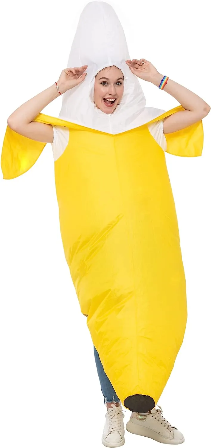 Full body Inflatable Banana Costume Adult