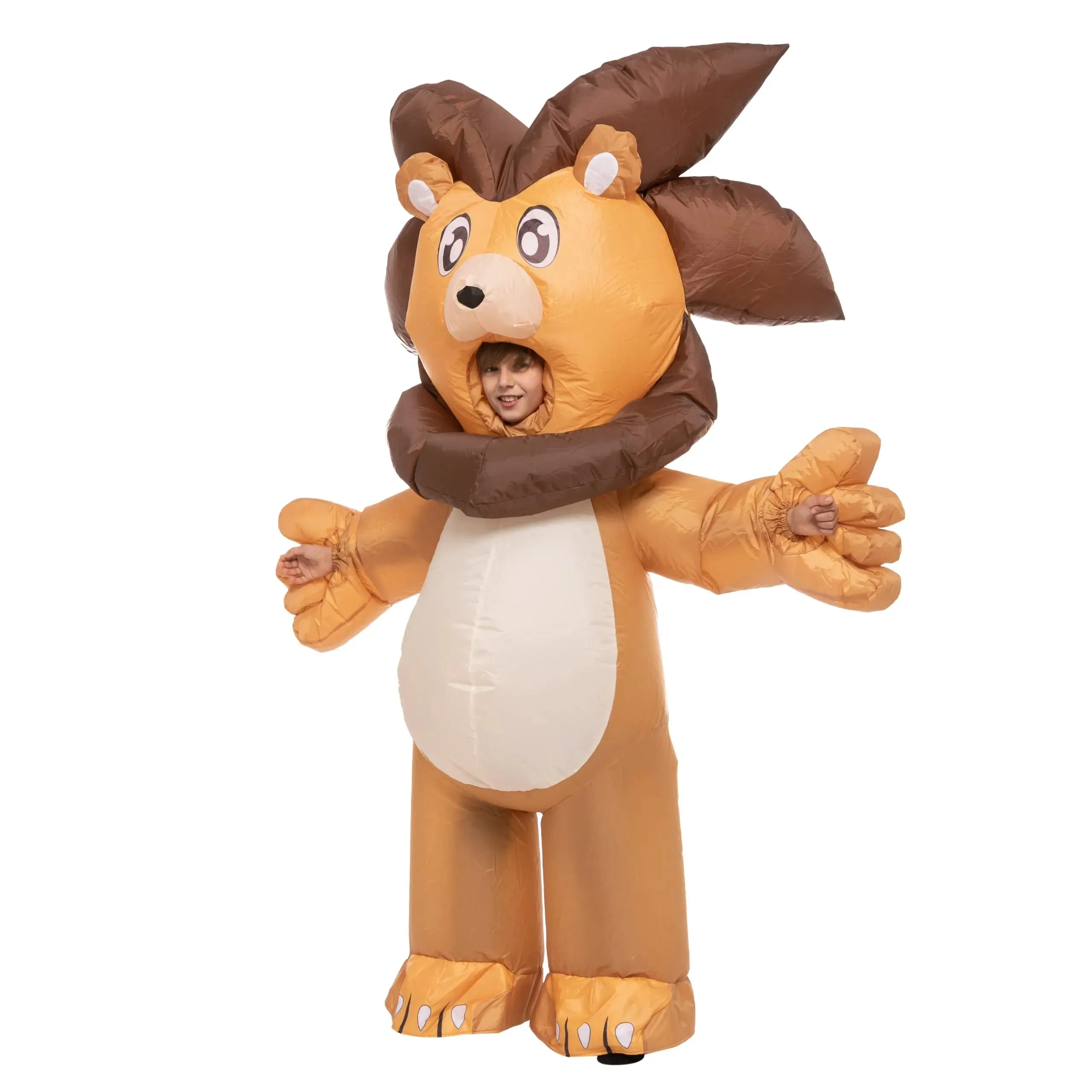 Full Body Lion Kid Inflatable Costume-M