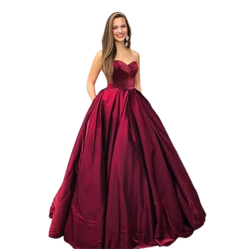 Funki Buys | Dresses | Women's Elegant Long Full Satin Gown