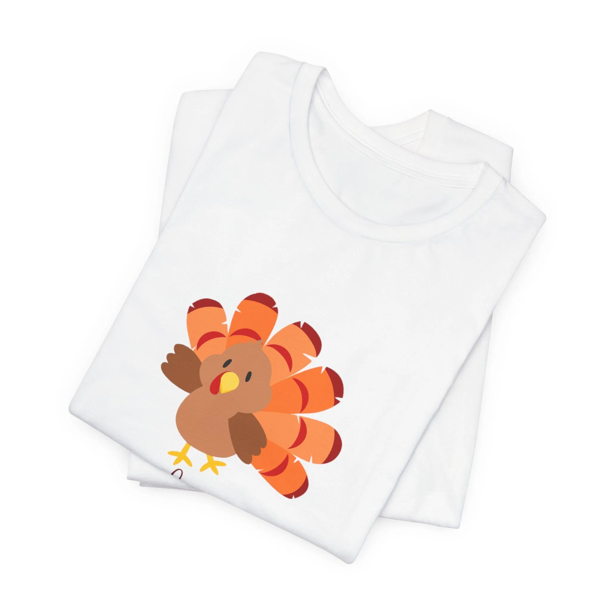 Happy Thanksgiving 2024 Turkey T-Shirt | Family Matching Holiday Tee | Cute Friendsgiving Outfit