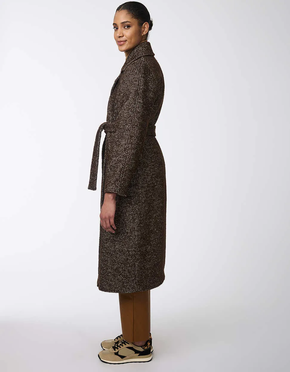 Icon Refined Belted Wool Coat