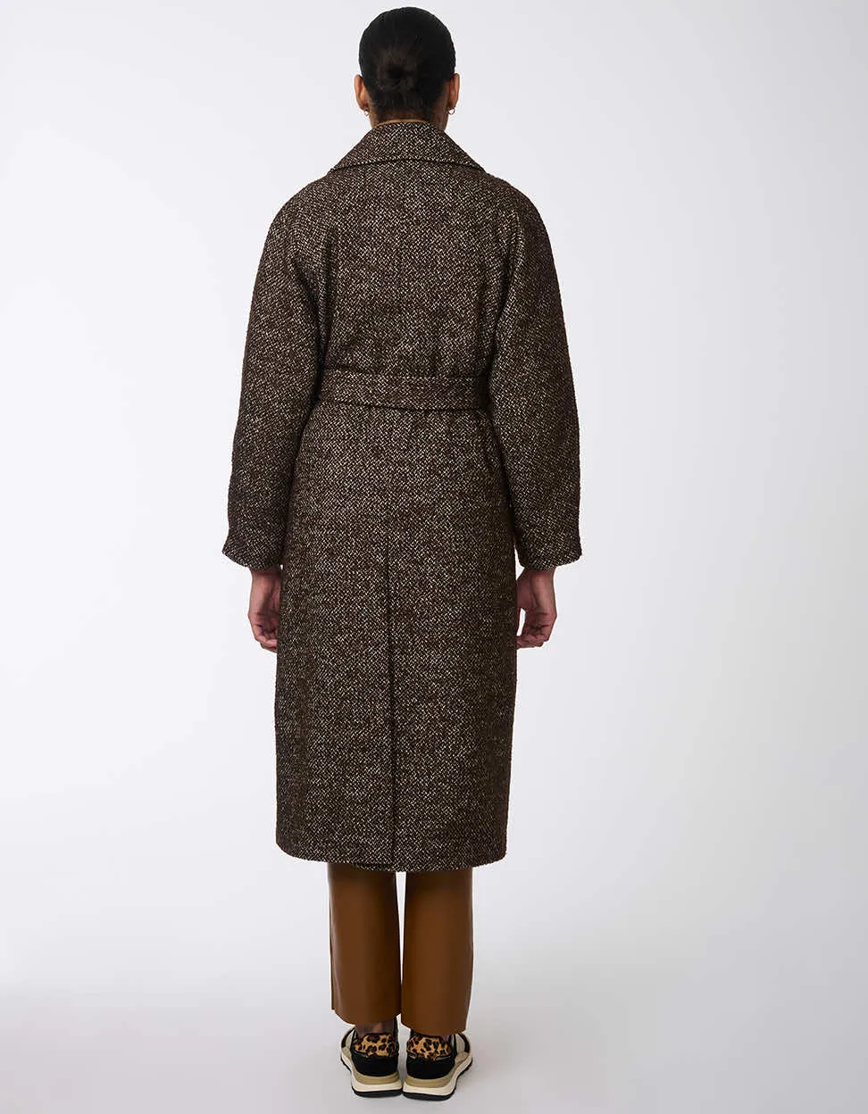 Icon Refined Belted Wool Coat