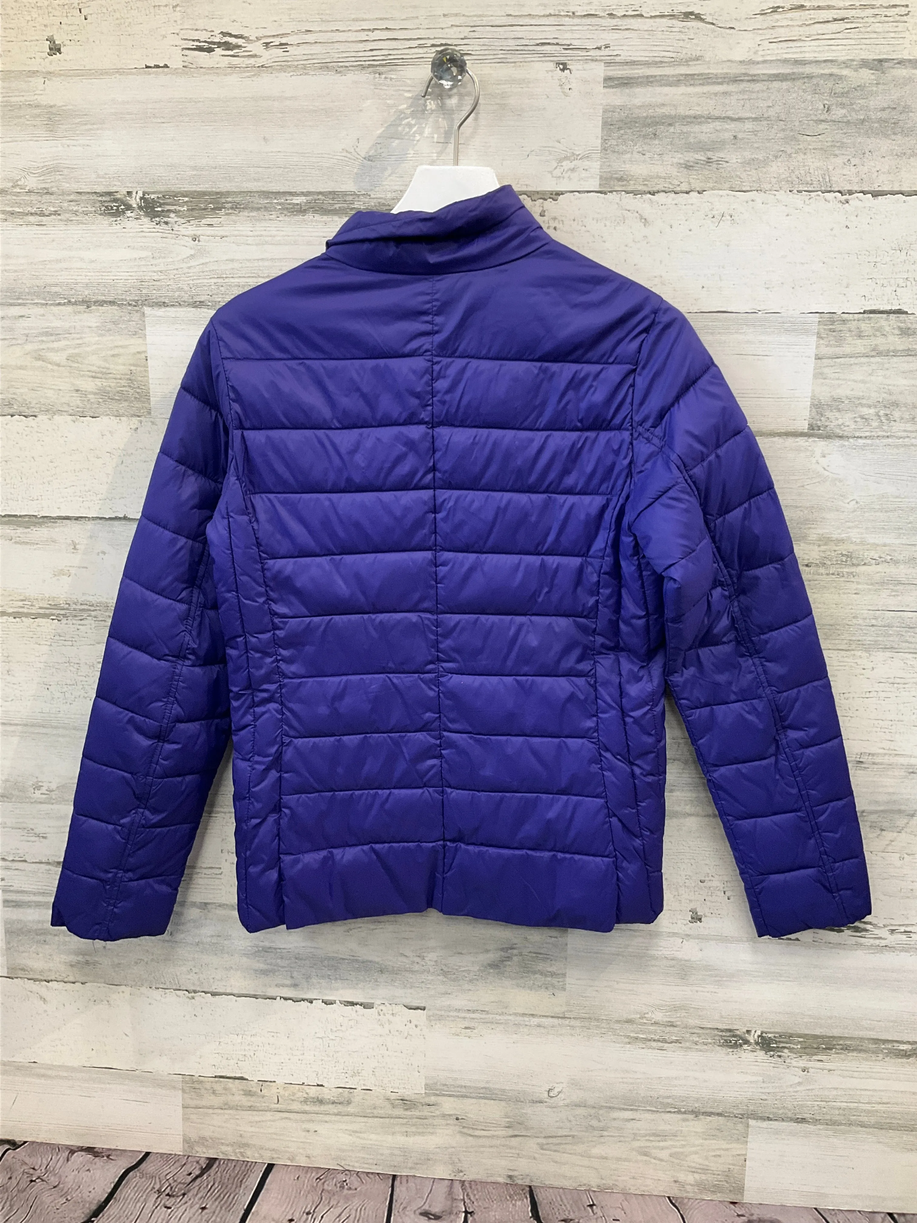 Jacket Puffer & Quilted By Ana In Purple, Size: S