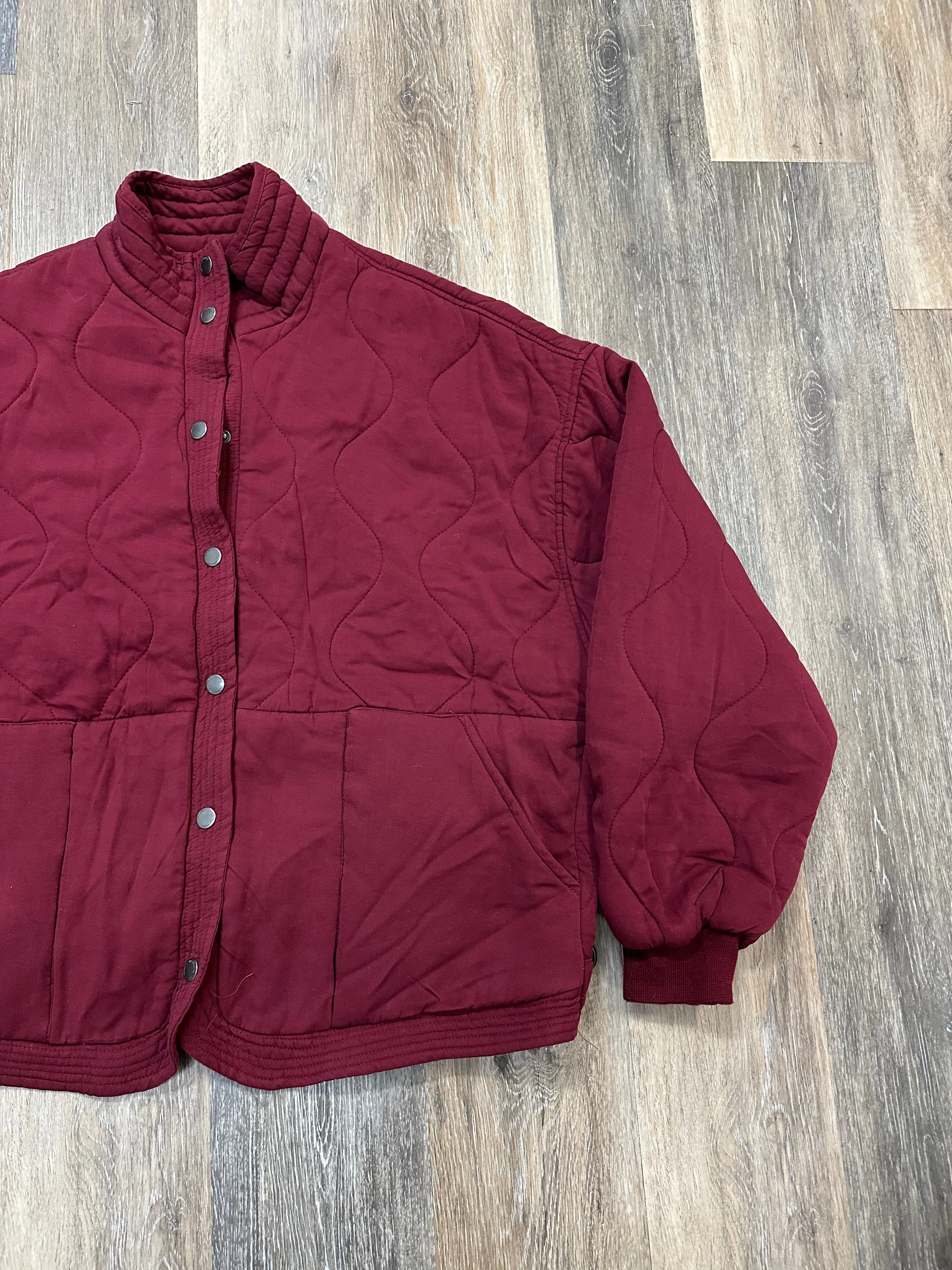 Jacket Puffer & Quilted By Blanknyc In Red, Size: M