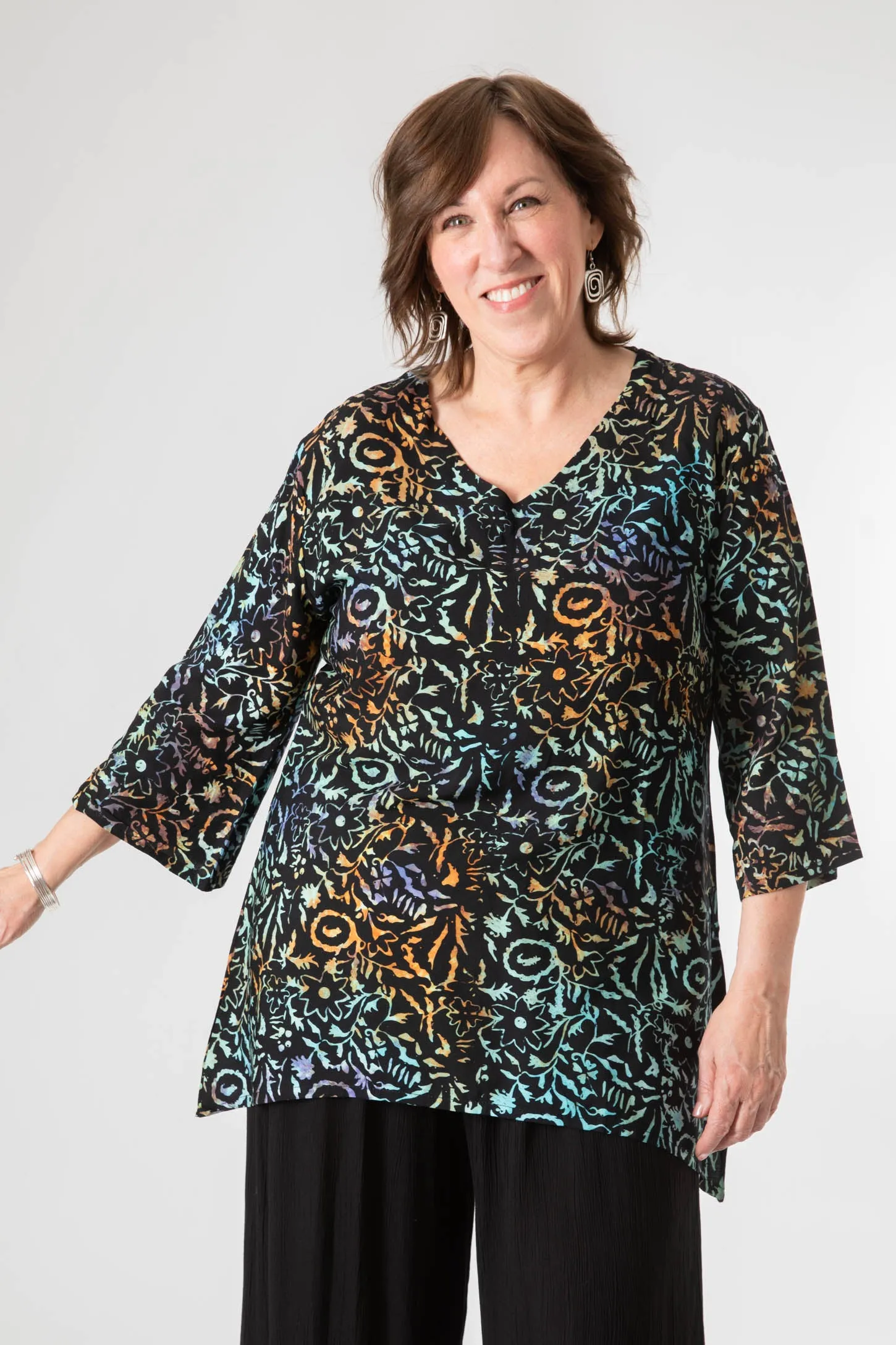 Kimber Batik Tunic