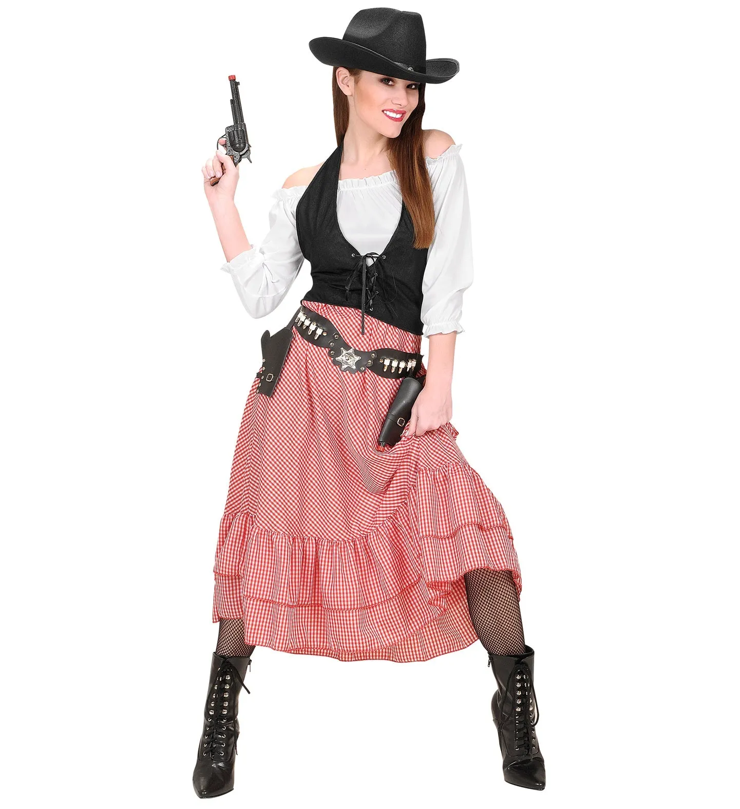 Ladies Western Belle Costume