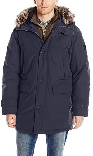 LONDON FOG mens Men's Snorkel Jacket With Bib