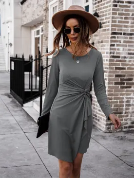 Long Sleeve Knitted Dresses