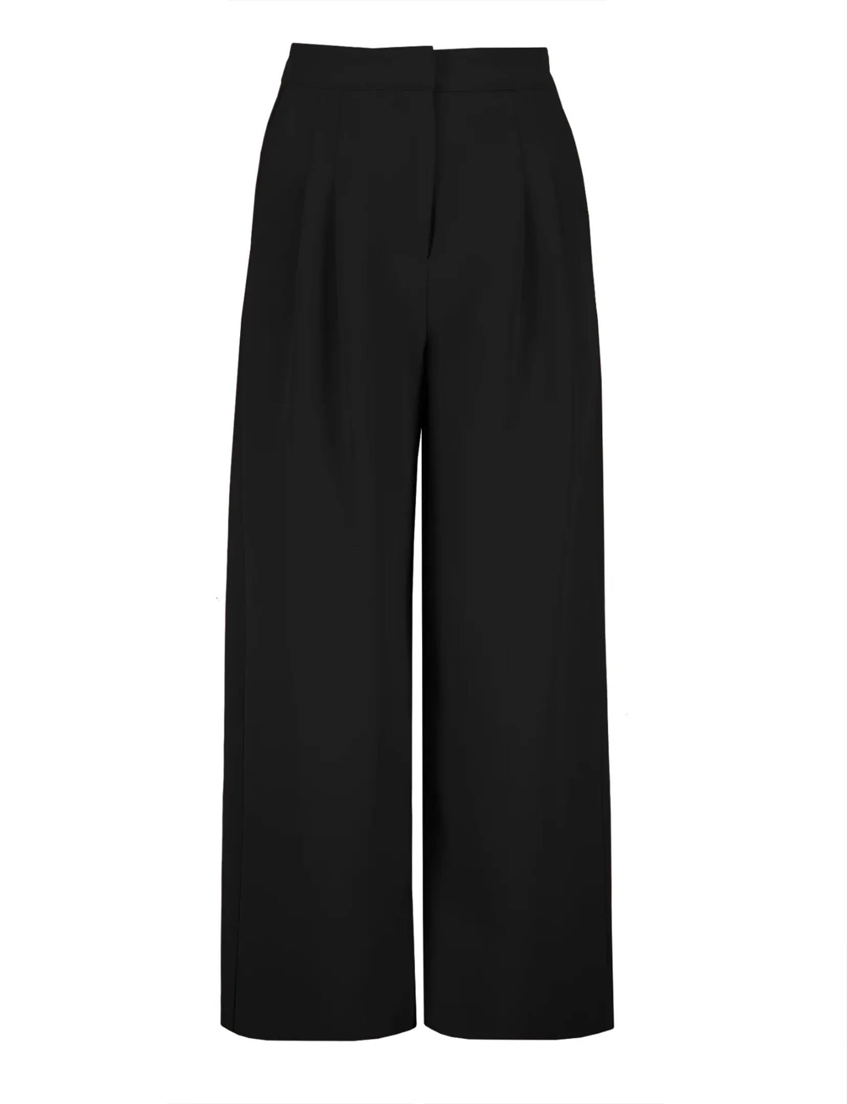 Madison Pleated Pant, Black