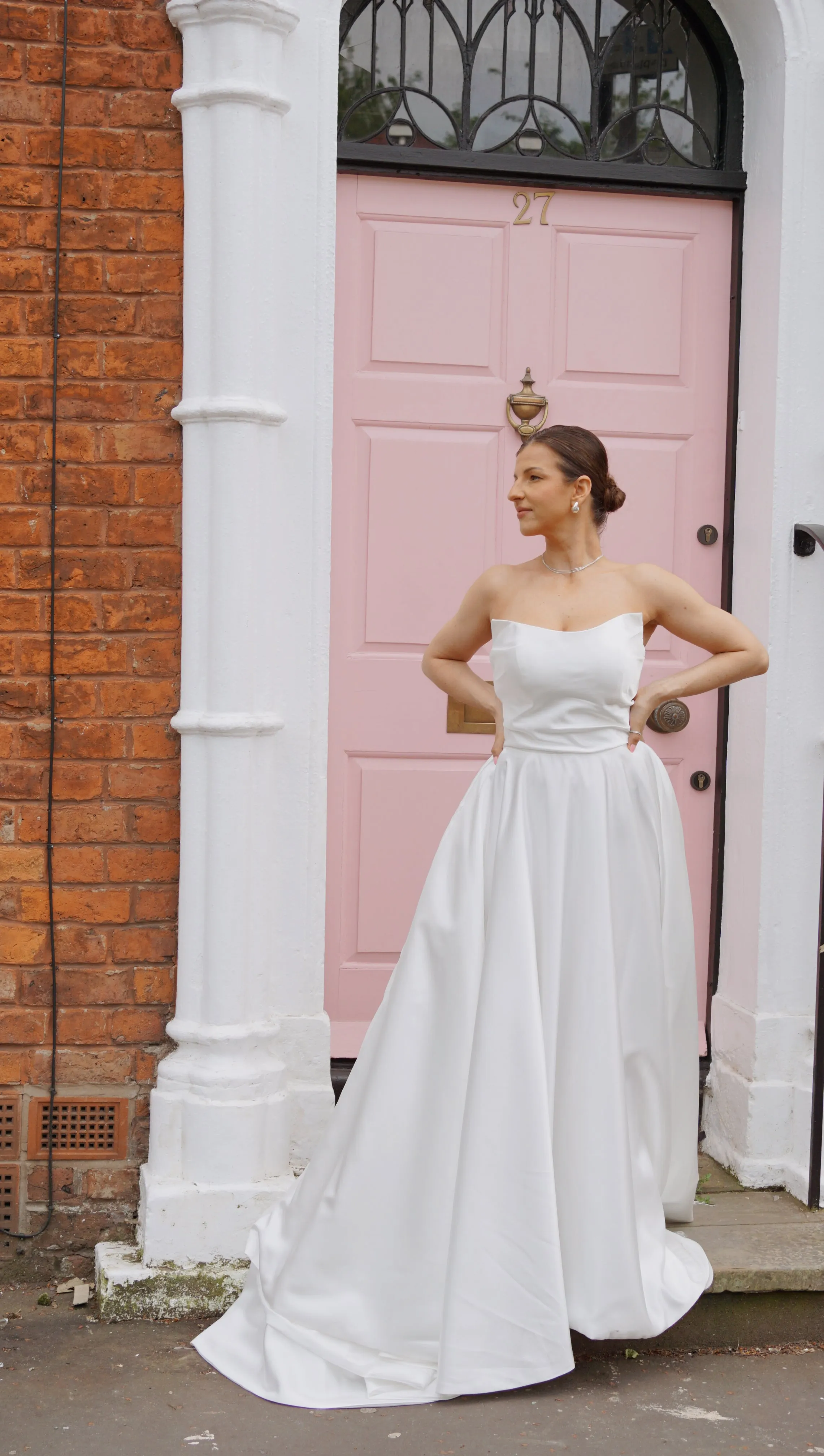 Margot Square Corset Wedding Dress