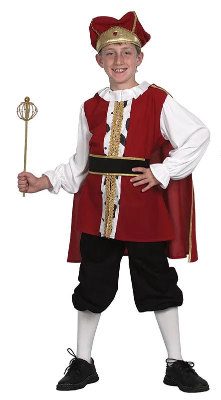 Medieval King Boys Costume