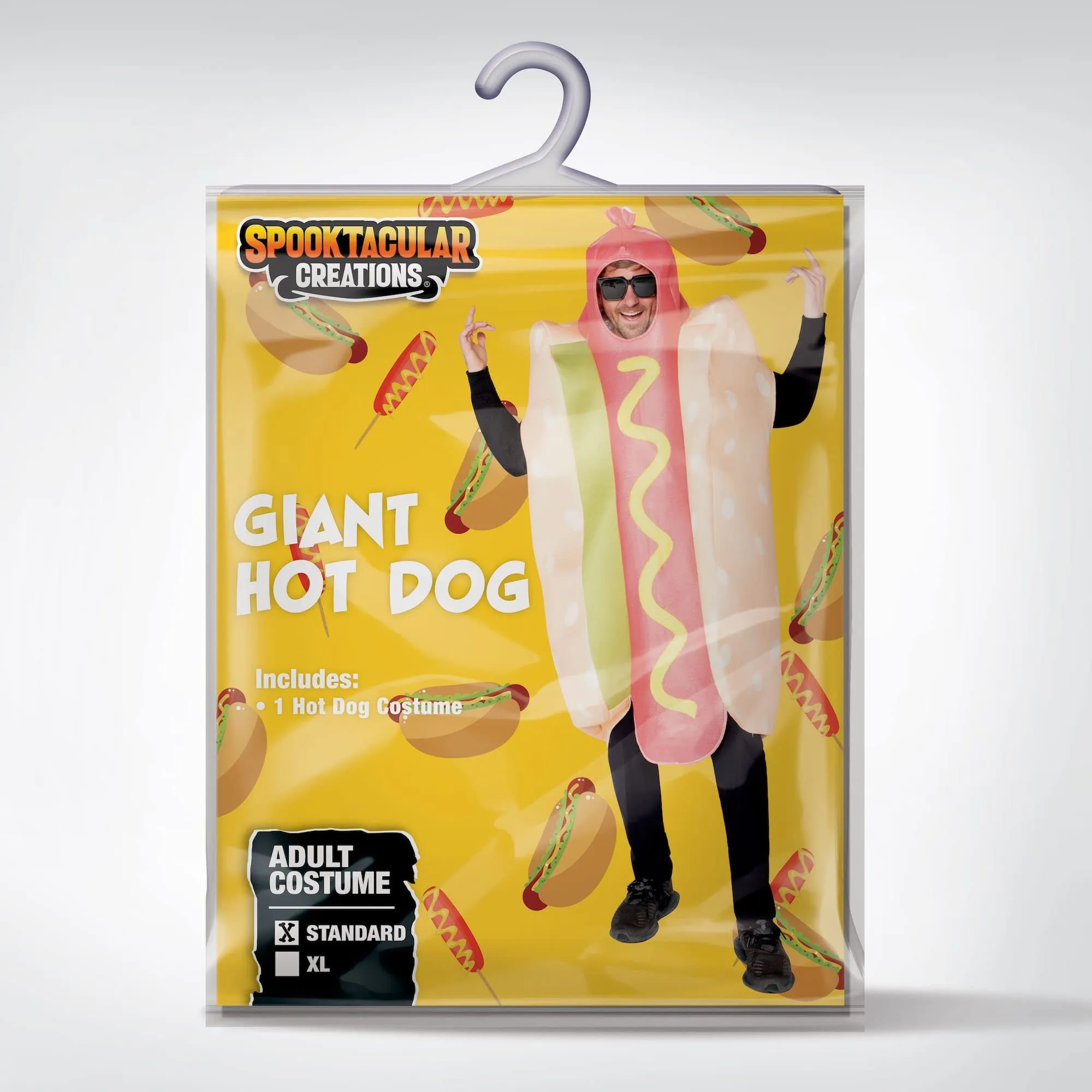 Men Lightweight Hot Dog Costume