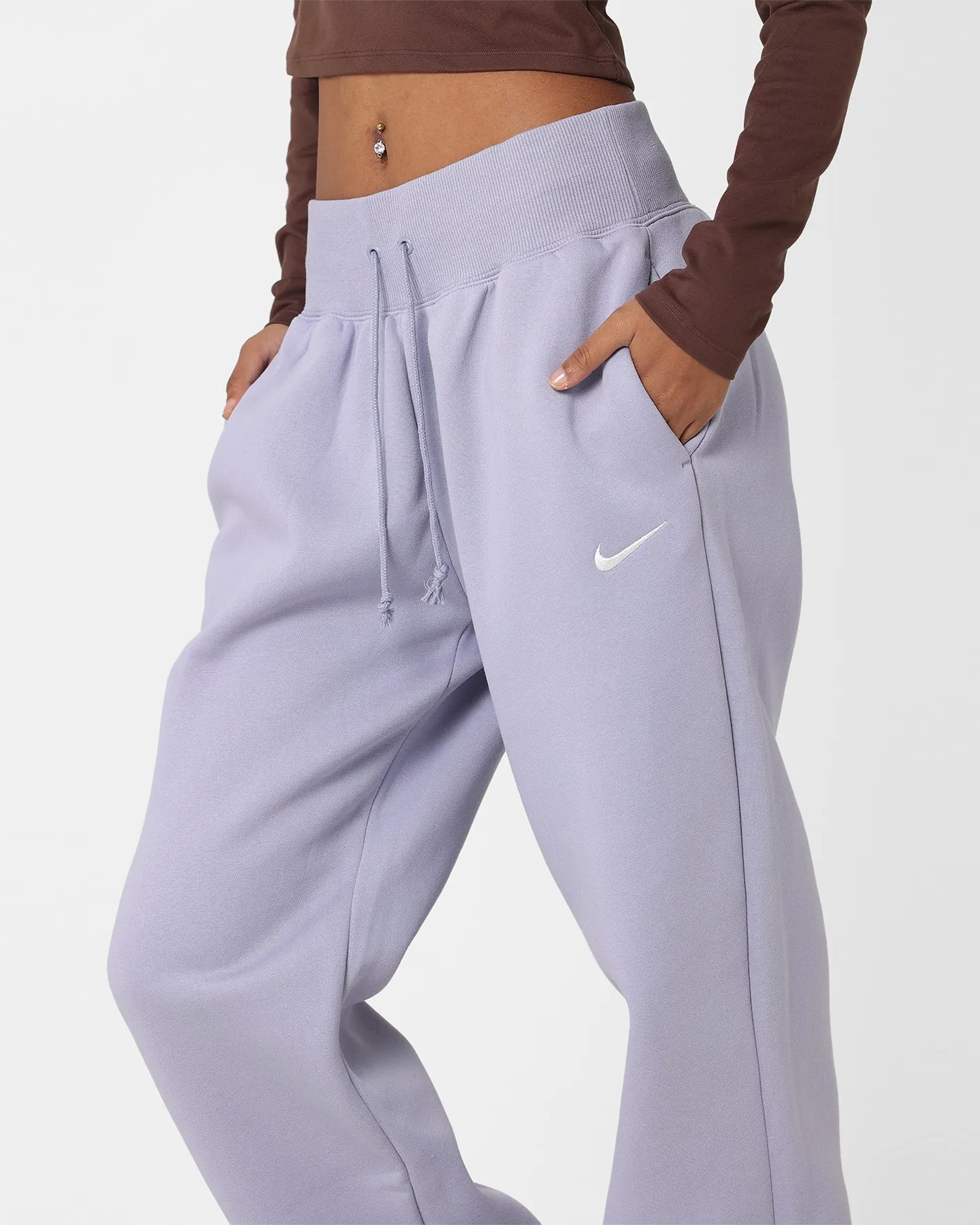 Nike Sportswear Phoenix Fleece Track Pants Indigo Haze/Sail