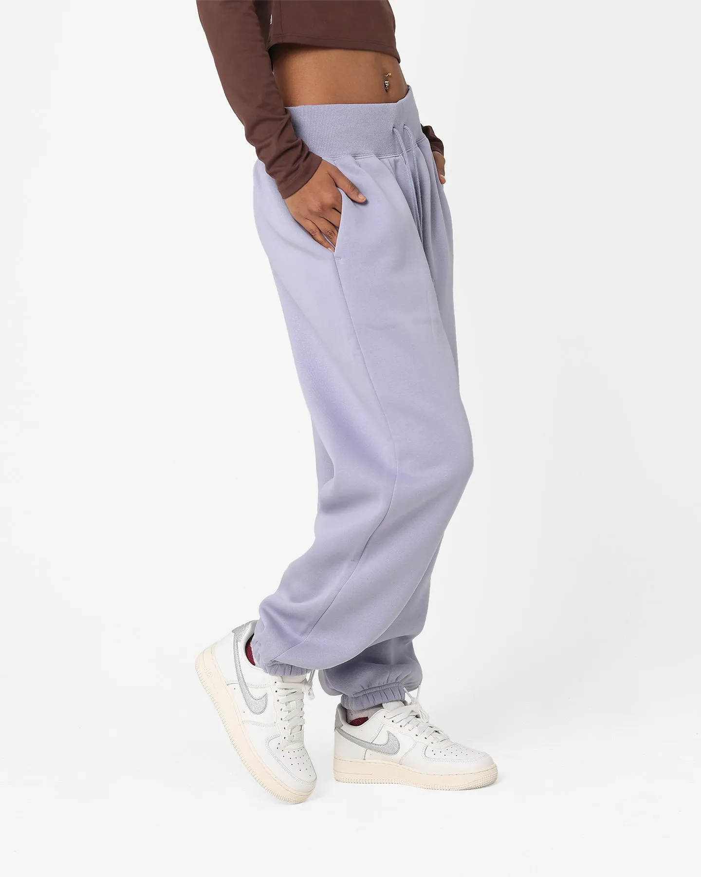 Nike Sportswear Phoenix Fleece Track Pants Indigo Haze/Sail