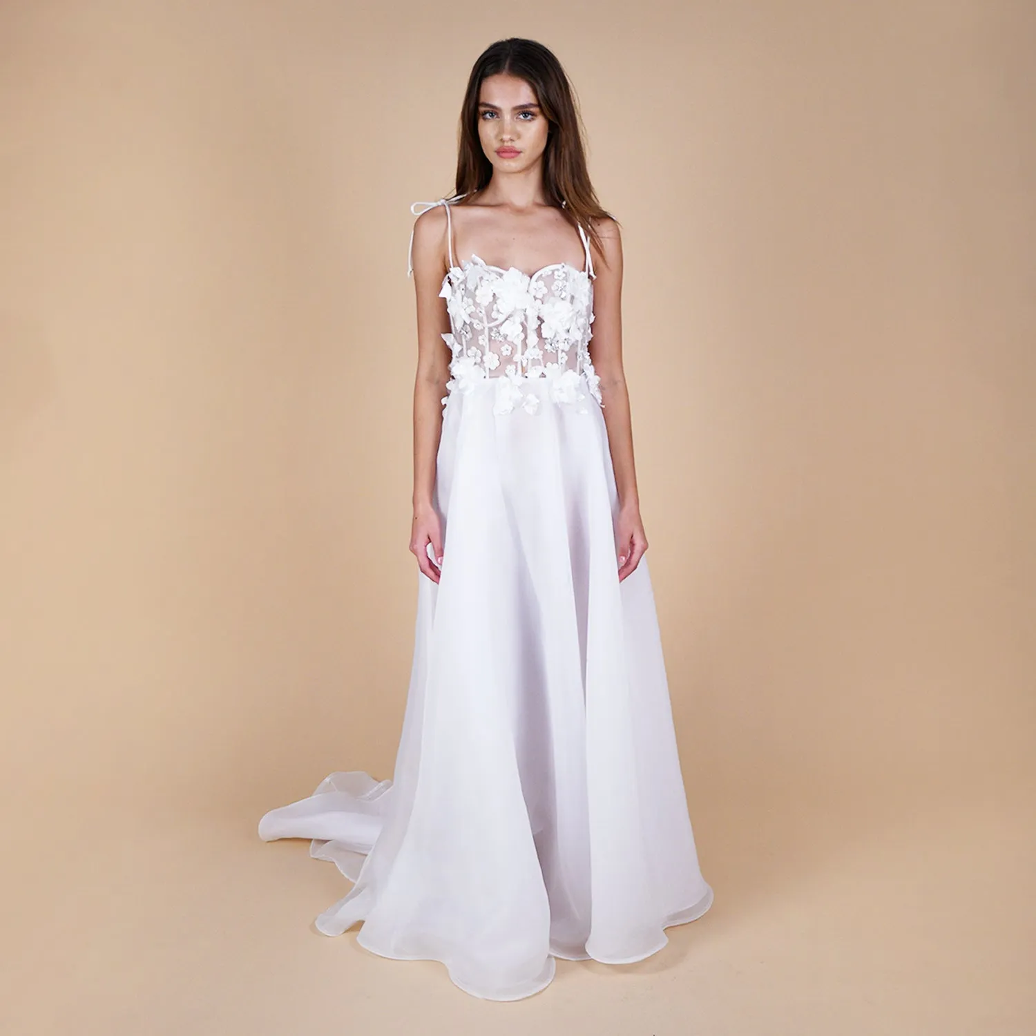 Orla 3d Floral Bridal Gown