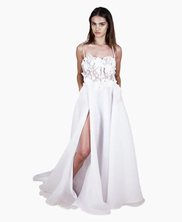 Orla 3d Floral Bridal Gown