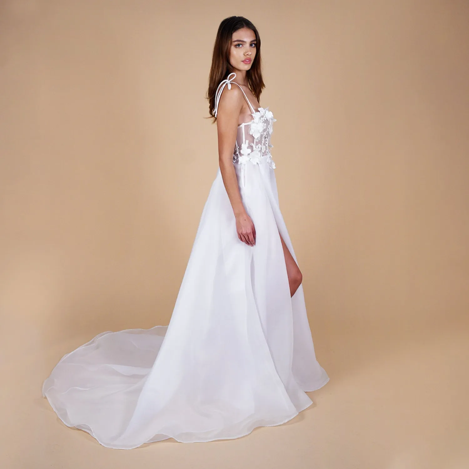 Orla 3d Floral Bridal Gown