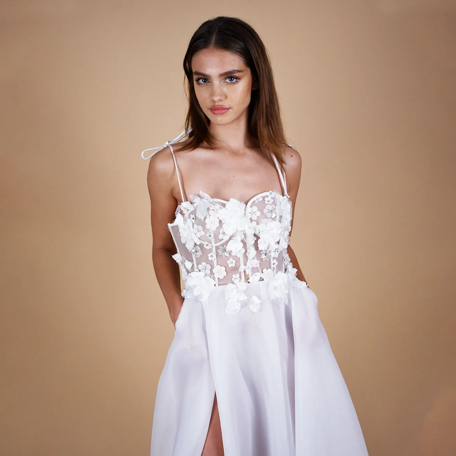 Orla 3d Floral Bridal Gown