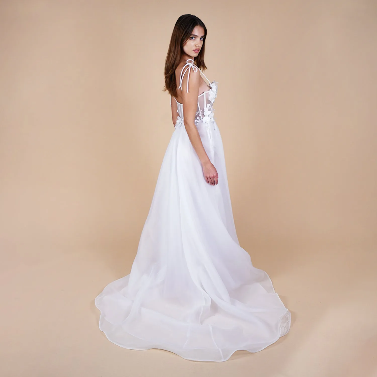 Orla 3d Floral Bridal Gown