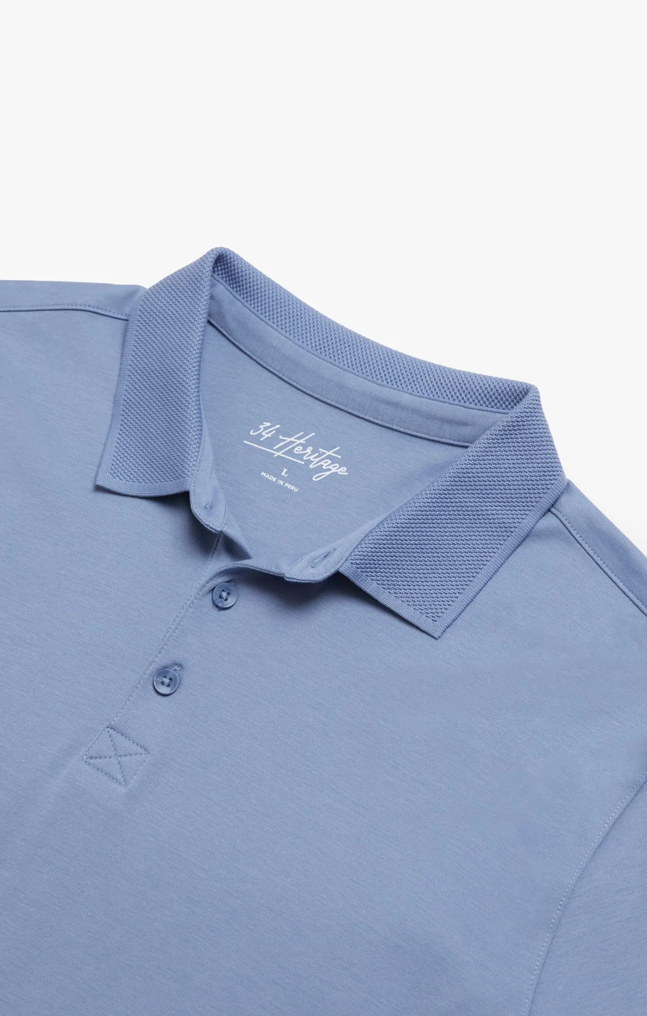 Polo T-Shirt In Vintage Indigo