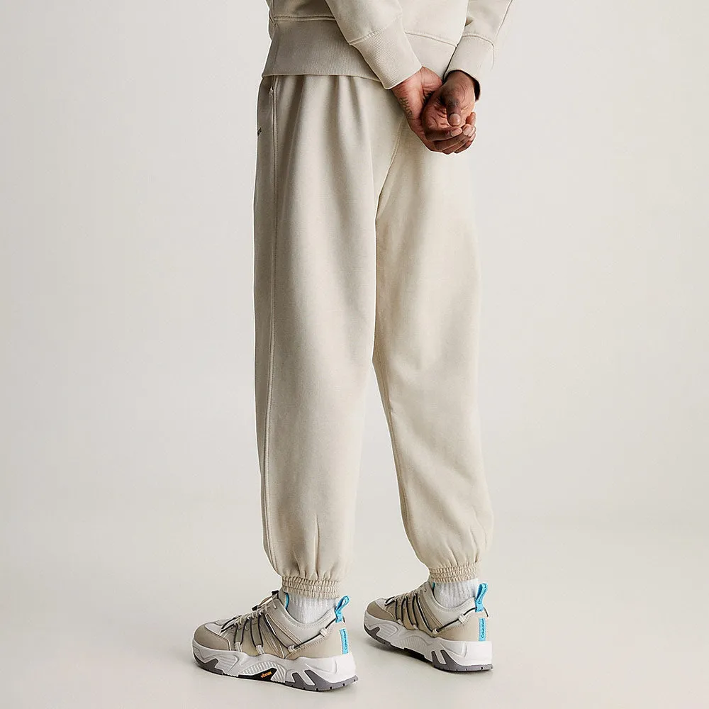 Relaxed Cotton Jogger - Taupe