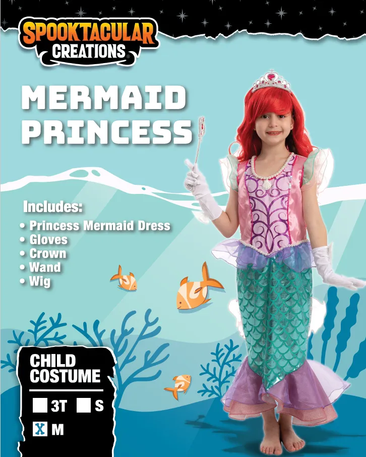 Role Playing Mermaid Dress Up Costume Cosplay