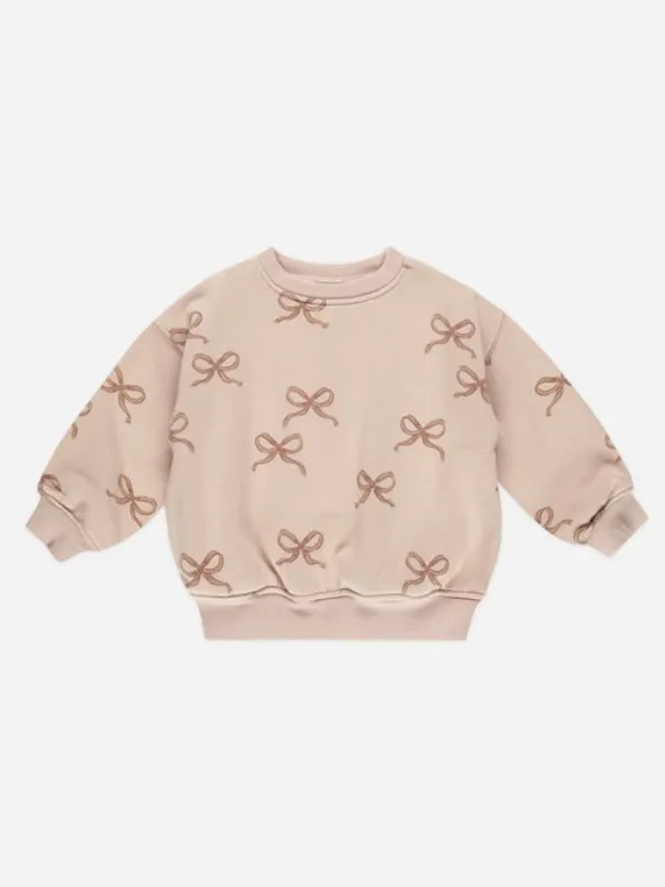 RYLEE   CRU - Relaxed Sweatshirt In Bows