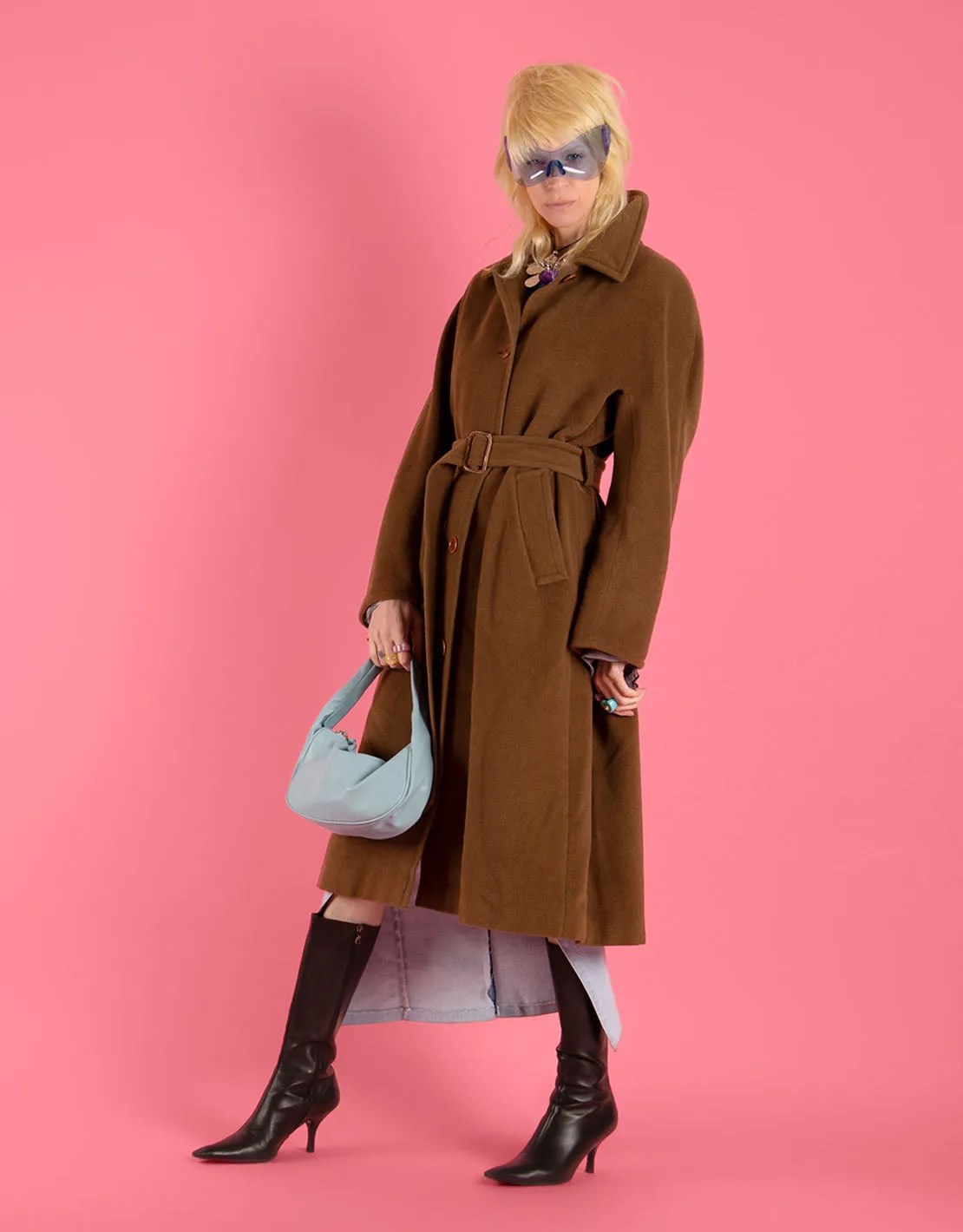 Vintage Marella belted coat