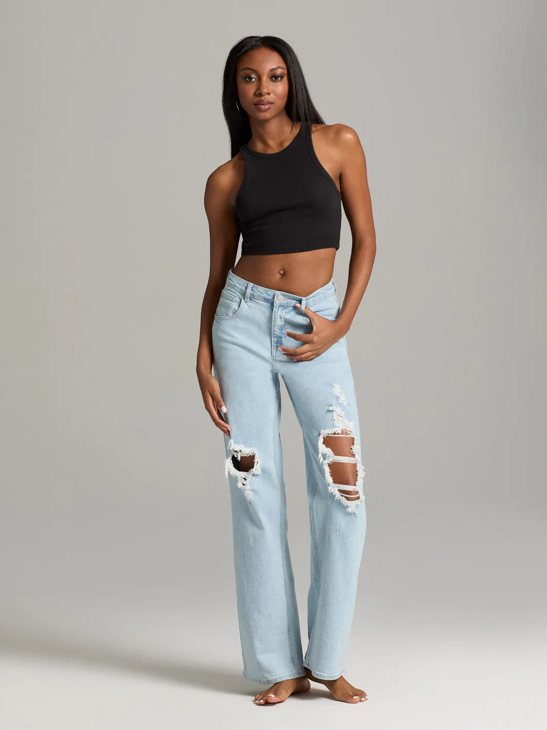 Wide Leg Jeans