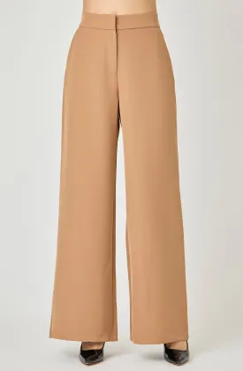 Wide Leg Pant with Elastic Back