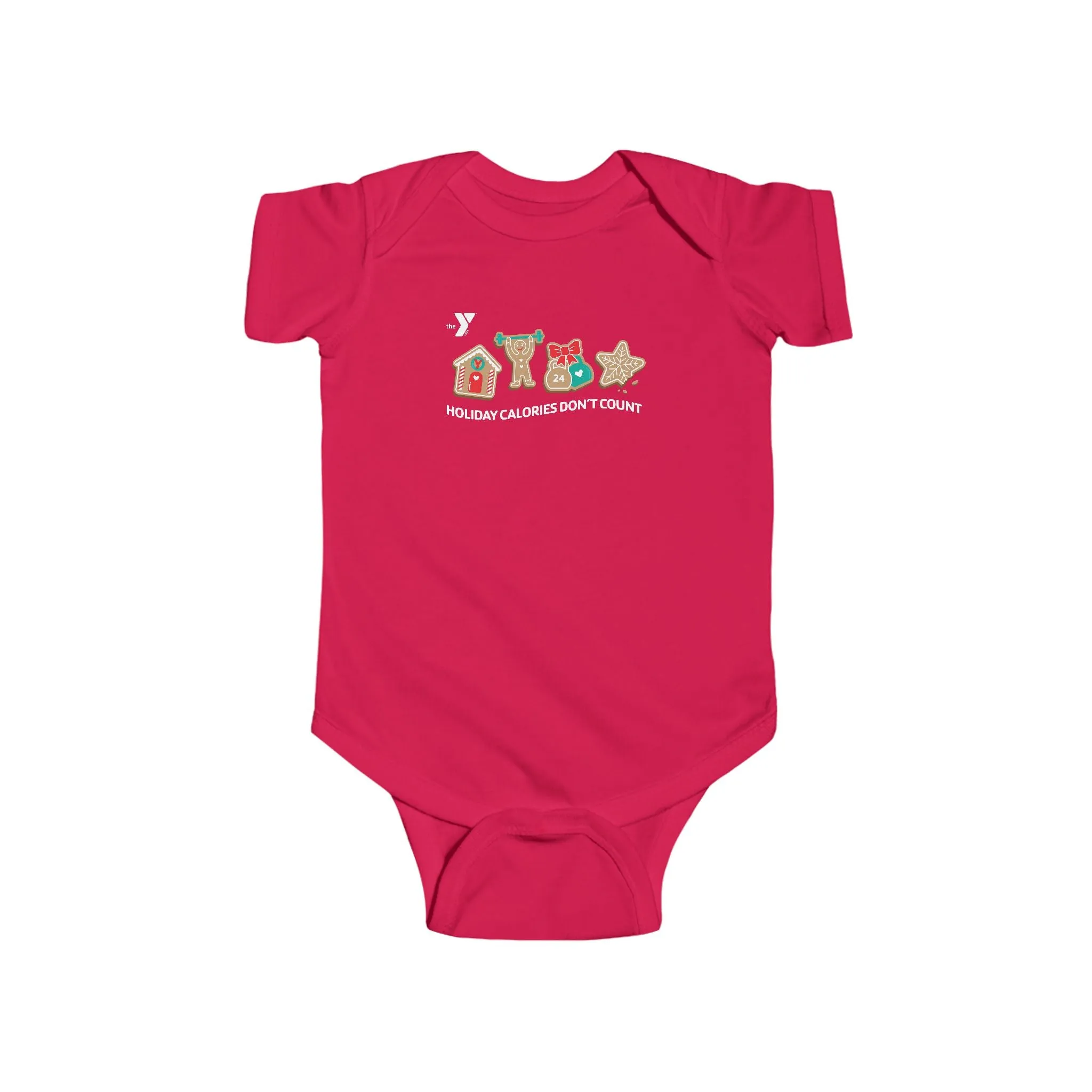 Winter - Holiday Infant Bodysuit - "Holiday Calories Don't Count"