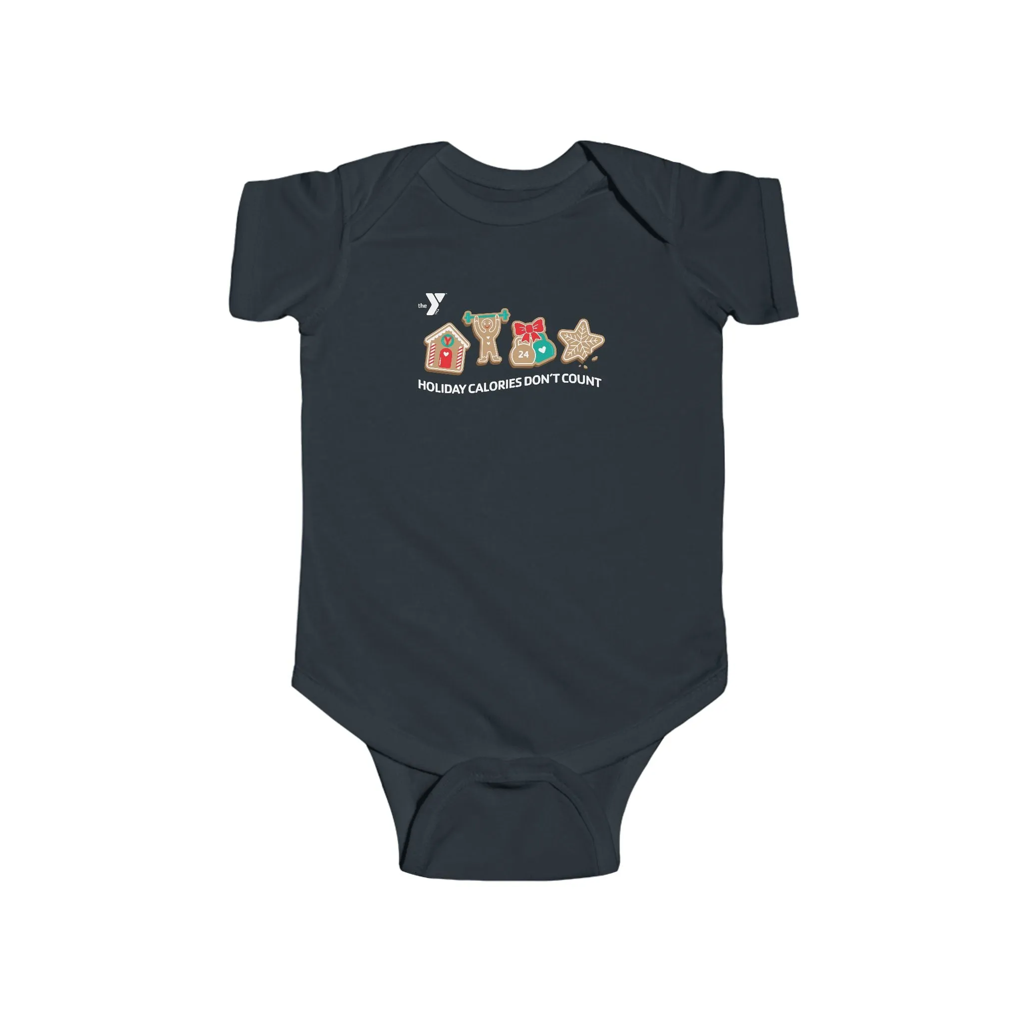 Winter - Holiday Infant Bodysuit - "Holiday Calories Don't Count"