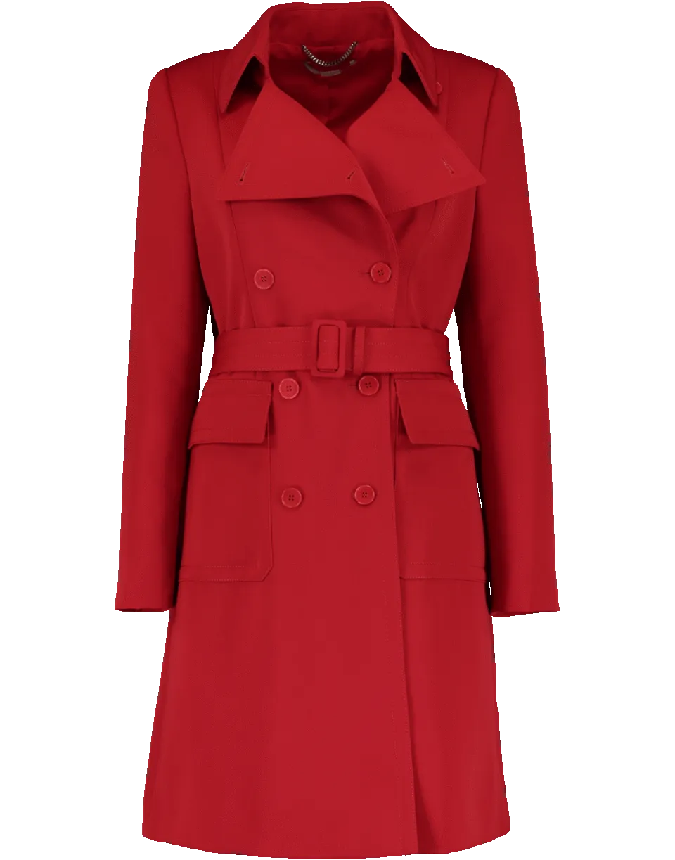 Wool Belted Coat